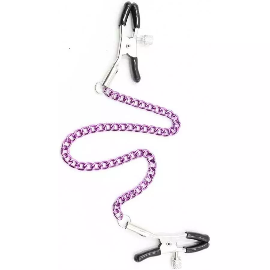 Adjustable Metal Nipple Clamps KUMQUAT Entertainment Clip for Women Non-Piercing Nipplerings Clip On Nipple Rings Decorative Cli