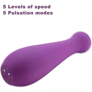 Mini Bullet Vibrator Nipples Clit Stimulator USB Magnetic Rechargeable Deep Tissue Massager with 10 Vibration Modes Portable Wat Mini Bullet Vibrator Nipples Clit Stimulator USB Magnetic Rechargeable Deep Tissue Massager with 10 Vibration Modes Portable Wat