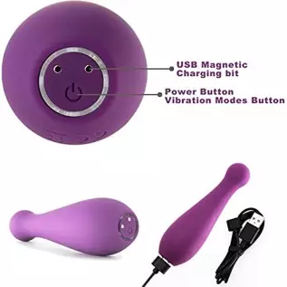 Mini Bullet Vibrator Nipples Clit Stimulator USB Magnetic Rechargeable Deep Tissue Massager with 10 Vibration Modes Portable Wat Mini Bullet Vibrator Nipples Clit Stimulator USB Magnetic Rechargeable Deep Tissue Massager with 10 Vibration Modes Portable Wat