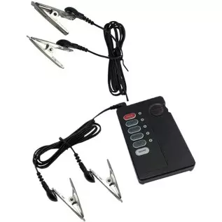 Electric Nipple Clamps, Nipple Clamps for Pleasure Sex, Fun Adjustable Non Piercing Nipple Clamps, Non-Piercing Metal Stimulator