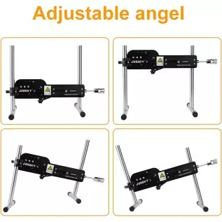 JESSKY Premium Sex Machine, Adjustable Love Machine Adult Sex Toys Machine with 3 Attachments for Women and Men