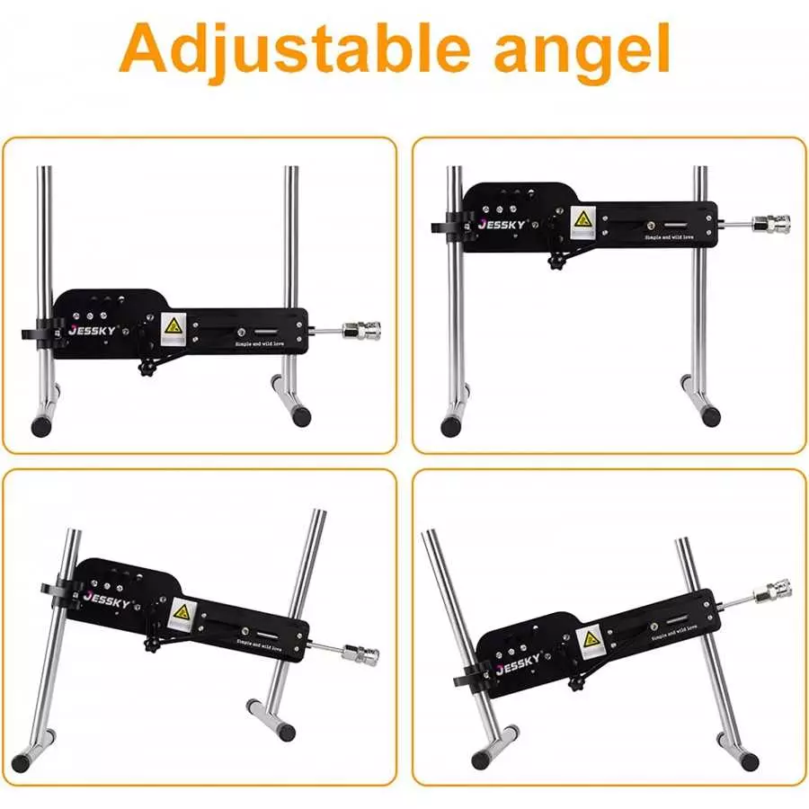 JESSKY Premium Sex Machine, Adjustable Love Machine Adult Sex Toys Machine with 3 Attachments for Women and Men