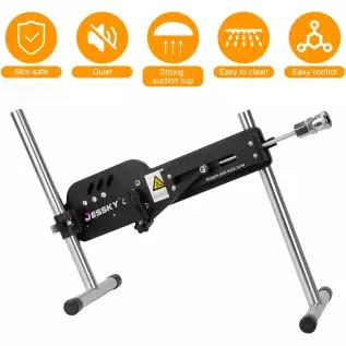 JESSKY Premium Sex Machine, Adjustable Love Machine Adult Sex Toys Machine with 3 Attachments for Women and Men