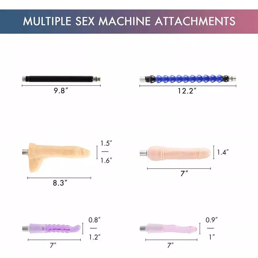SENSUA Sex Love Machine Adult Toy, Thrusting Fucking Device for Men and Women Masturbation, Automatic and Adjustable Vaginal Ana