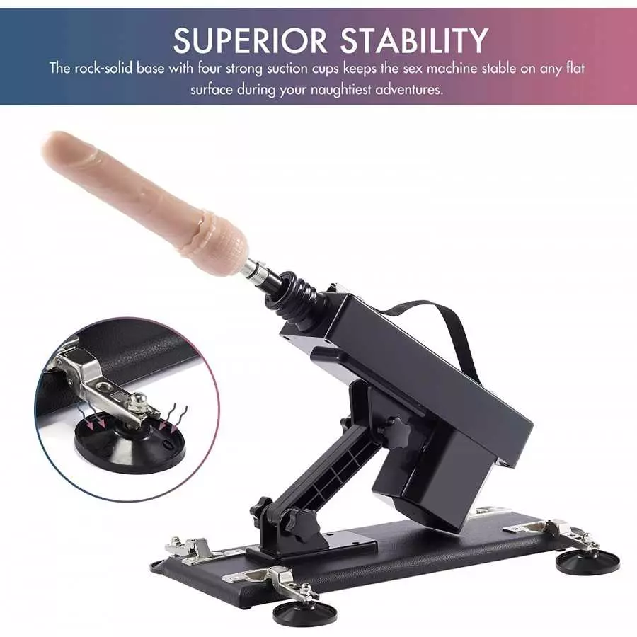 SENSUA Sex Love Machine Adult Toy, Thrusting Fucking Device for Men and Women Masturbation, Automatic and Adjustable Vaginal Ana