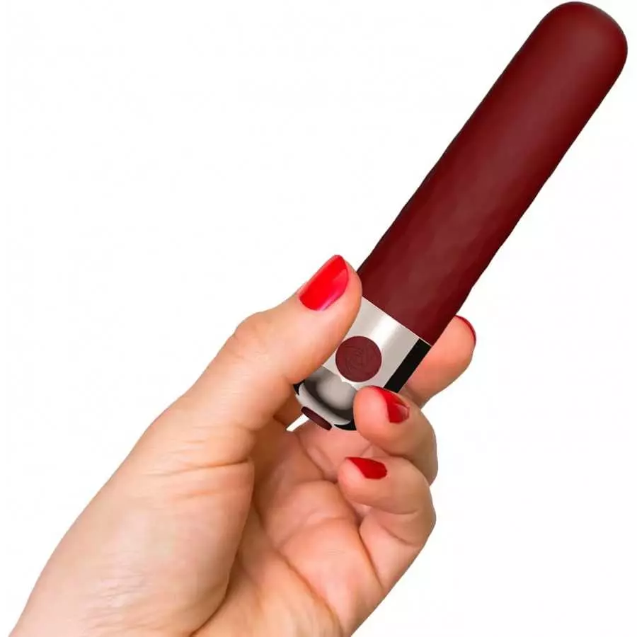Love Magic Mini G Spot Bullet Vibrator with 10 Vibration Modes Waterproof Precision Clitoral Stimulation for Women Sex Toys(Wine
