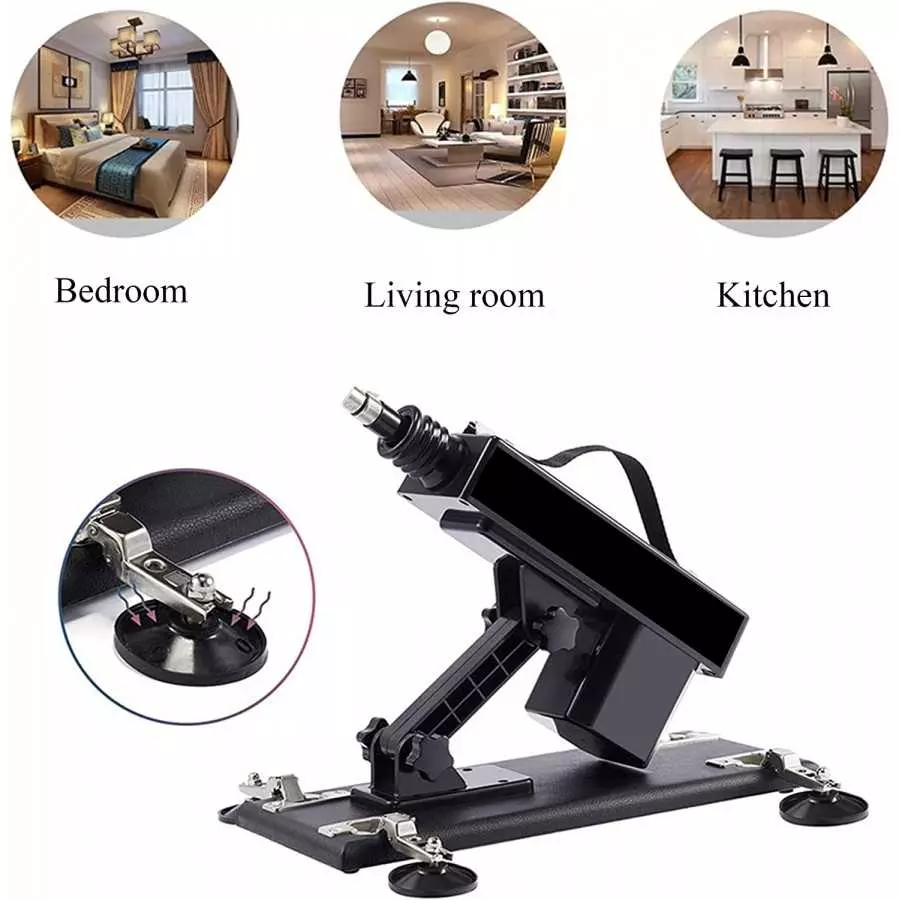 Sex Machine Thrusting Love Machine, Automatic Sex Machines Device for Female and Male Masturbation with 8 Attachments