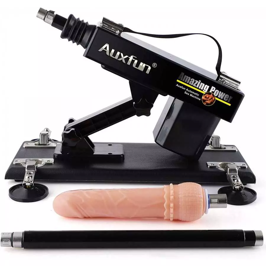 Auxfun Sex Machine Device Sex Toys with Realistic Dildos for Women Men, 3XLR Adjustable Thrusting Machines Male Masturbtion Cup Auxfun Sex Machine Device Sex Toys with Realistic Dildos for Women Men, 3XLR Adjustable Thrusting Machines Male Masturbtion Cup