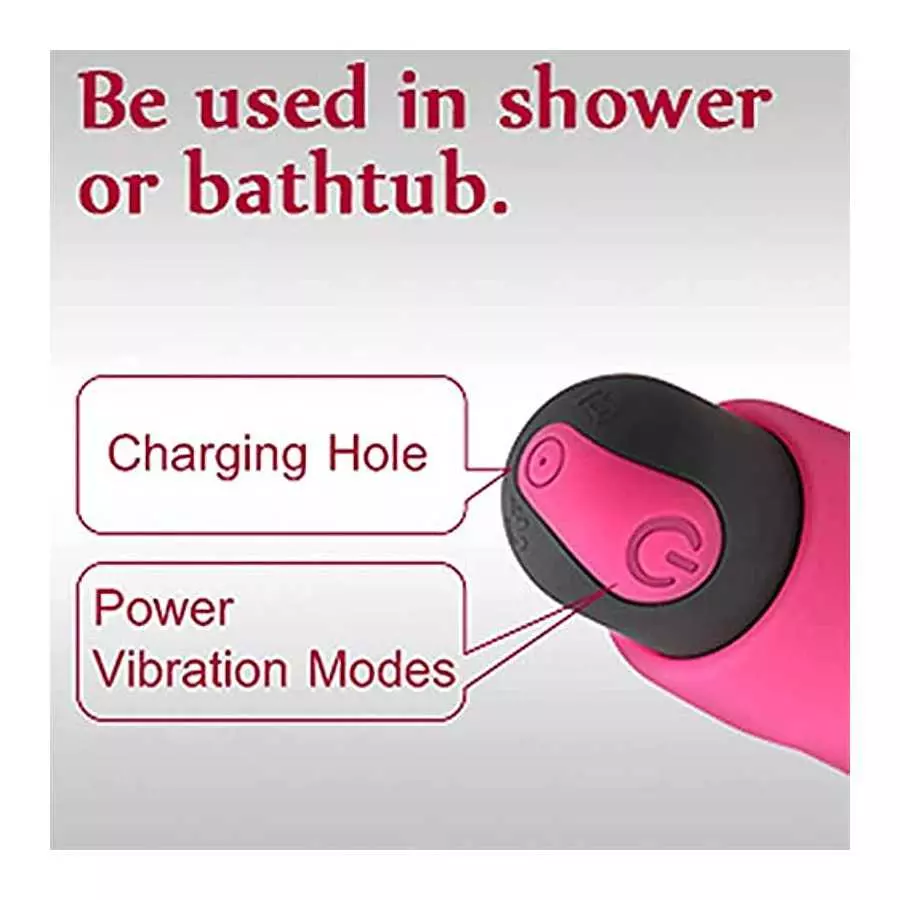 High Frequency G spot Clitoral Bullet Vibrator Soft Head Clit Stimulator for Quick Orgasm Nipples Vaginal Stimulation Waterproof