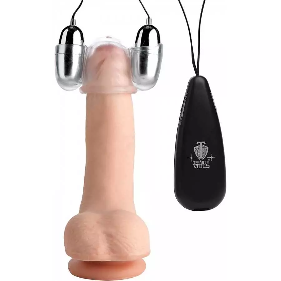 Trinity Vibes Clear Multi,Speed Vibrating Head Teaser