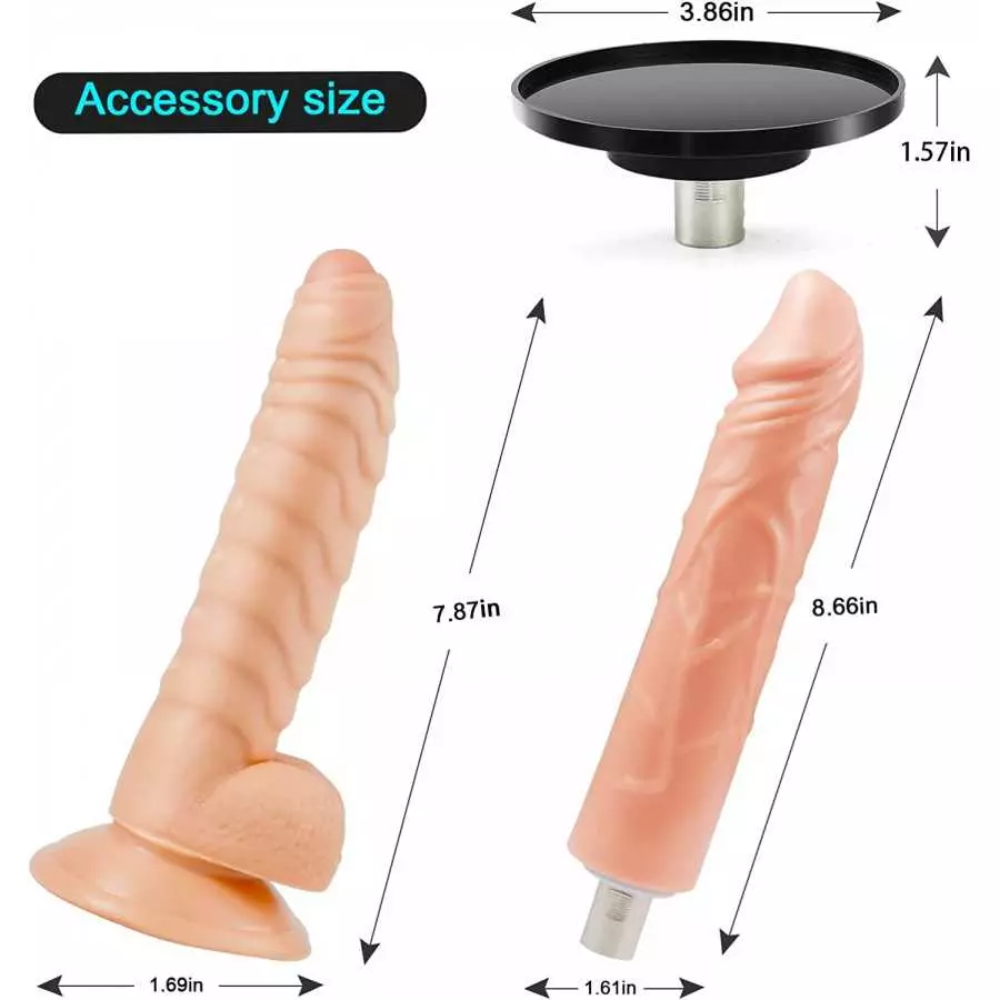 Sex Machine,Automatic Thrusting Dildo Machine with 3XLR Attahcments,Adjustable Sex Toys for Women Men and Couples