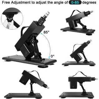 Sex Machine,Automatic Thrusting Dildo Machine with 3XLR Attahcments,Adjustable Sex Toys for Women Men and Couples