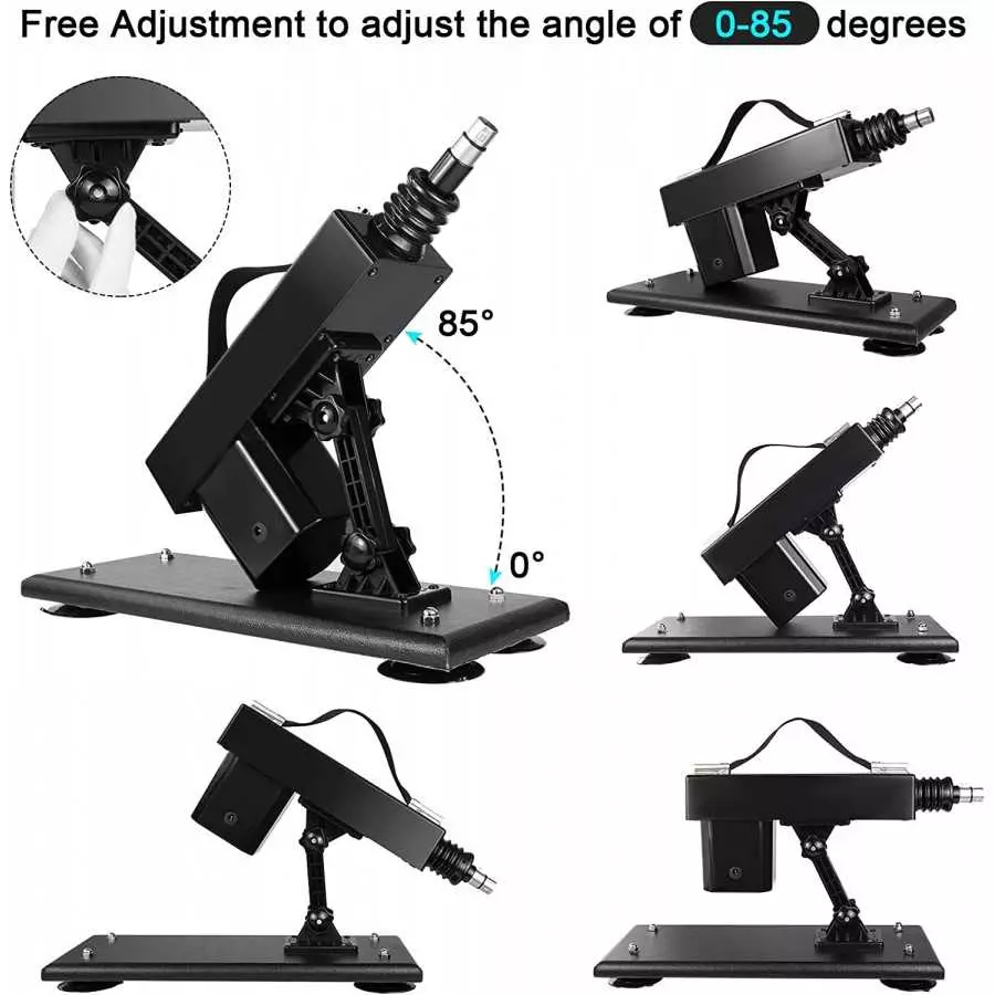 Sex Machine,Automatic Thrusting Dildo Machine with 3XLR Attahcments,Adjustable Sex Toys for Women Men and Couples