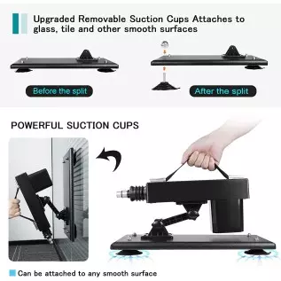 Sex Machine,Automatic Thrusting Dildo Machine with 3XLR Attahcments,Adjustable Sex Toys for Women Men and Couples