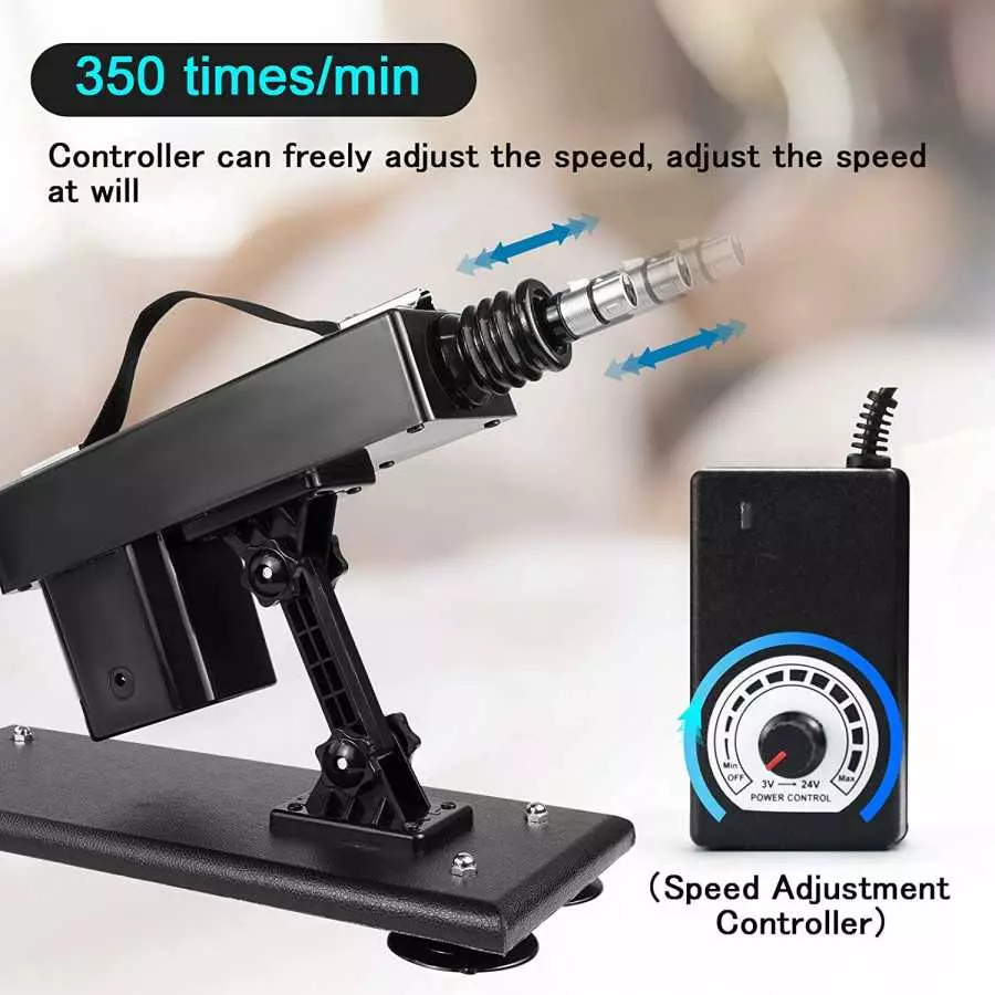 Sex Machine,Automatic Thrusting Dildo Machine with 3XLR Attahcments,Adjustable Sex Toys for Women Men and Couples