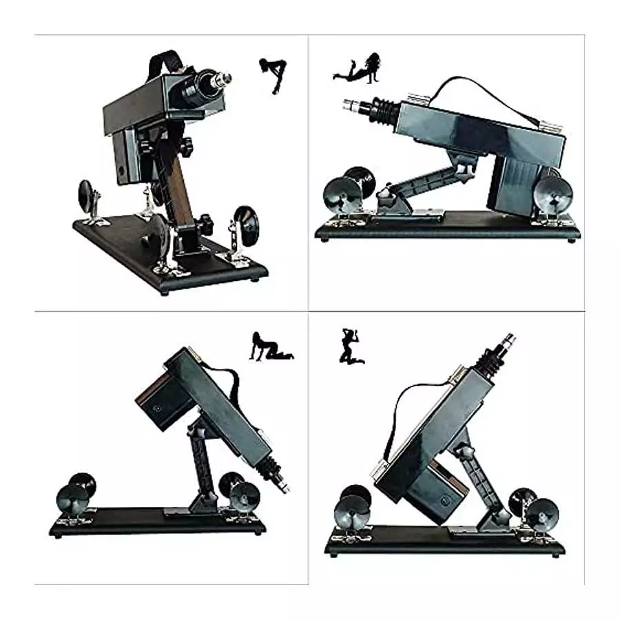 Upgraded Automatic Machine Gun Women's Power Massage Machine Gun and Various Accessories