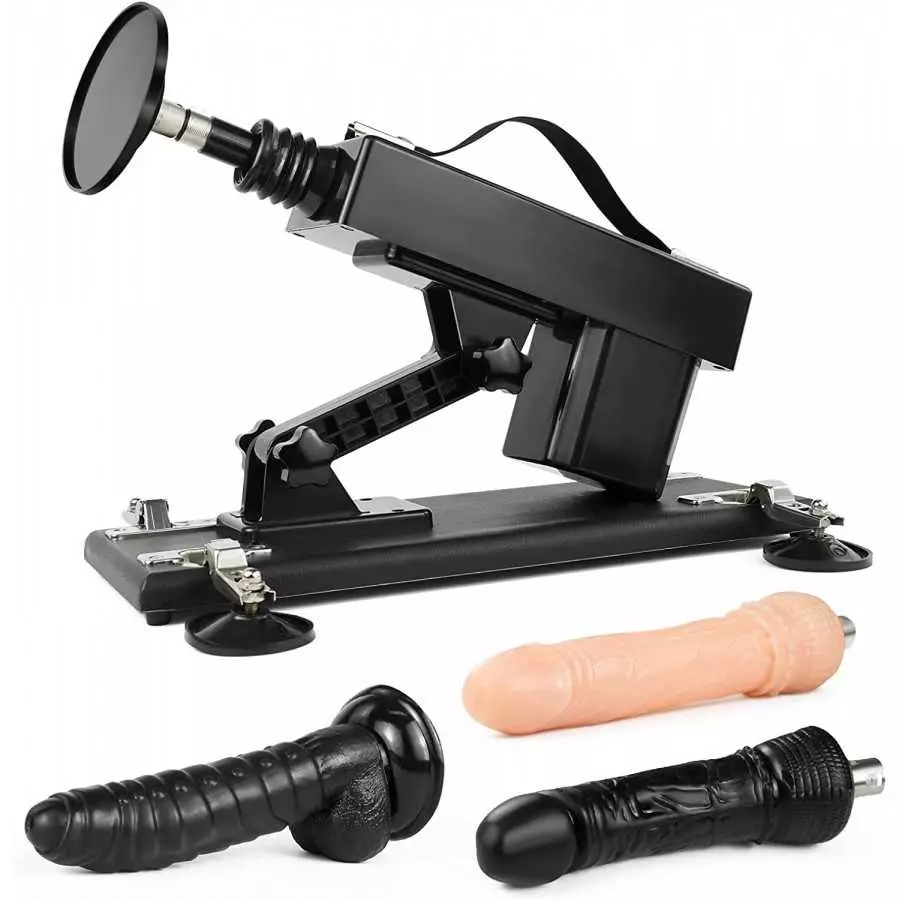 Automatic Sex Machine,Adjustable Love Machine with Dildos and 3.8 Inch Suction Cup Attahcments,Sex Toys for Women and Men Automatic Sex Machine,Adjustable Love Machine with Dildos and 3.8 Inch Suction Cup Attahcments,Sex Toys for Women and Men