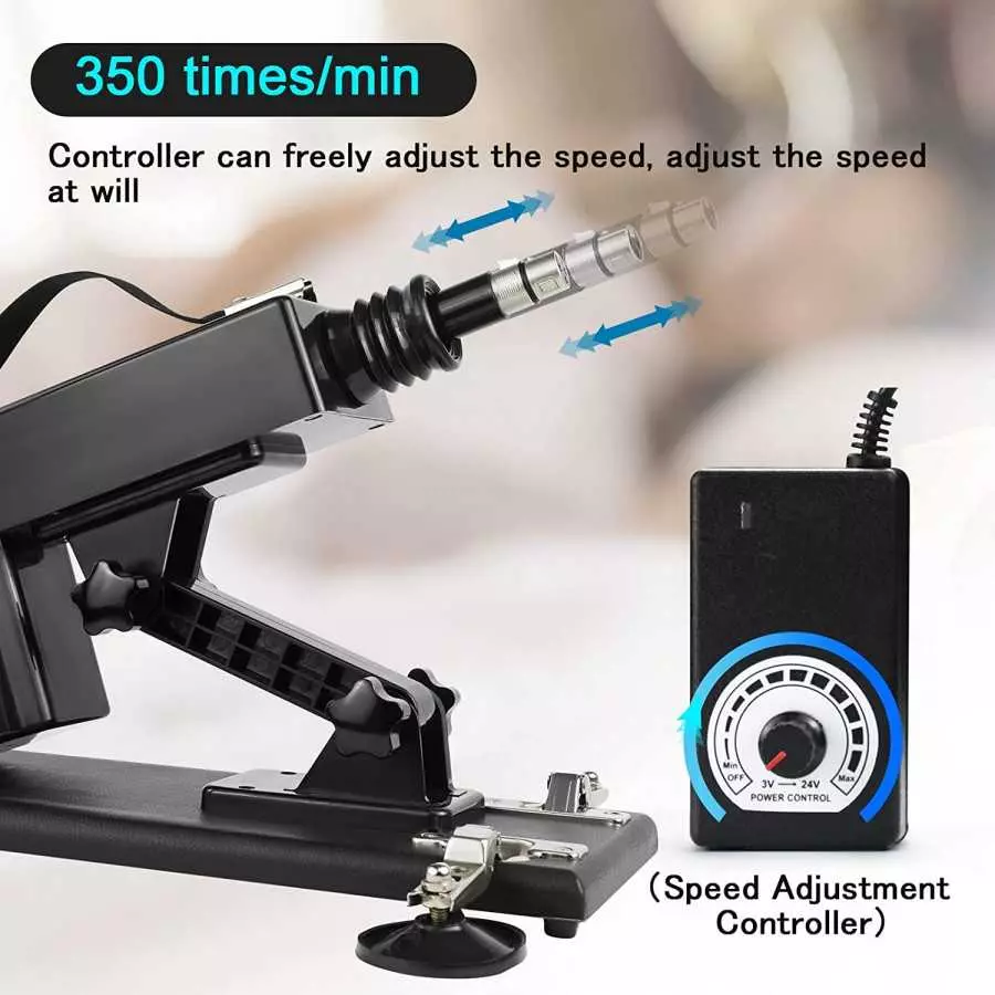 Automatic Sex Machine,Adjustable Love Machine with Dildos and 3.8 Inch Suction Cup Attahcments,Sex Toys for Women and Men