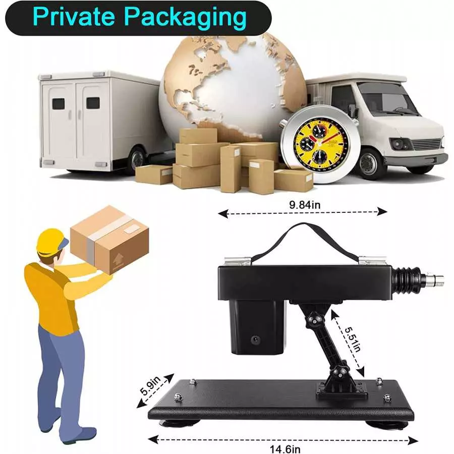 Automatic Sex Machine,Adjustable Love Machine with Dildos and 3.8 Inch Suction Cup Attahcments,Sex Toys for Women and Men