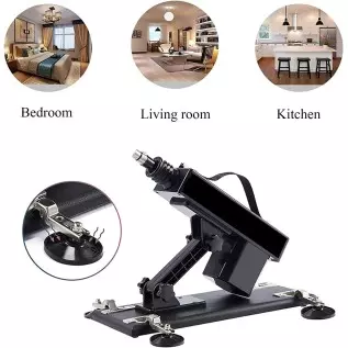 Automatic Sex Machine for Women with Dildo Adjustable Love Machine Thrusting Machine Pumping Gun for Feamle Masturbation