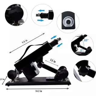 Automatic Sex Machine for Women with Dildo Adjustable Love Machine Thrusting Machine Pumping Gun for Feamle Masturbation