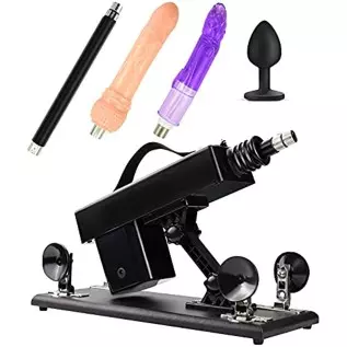 SEMOOX Automatic Sex Machine with Dildo Attachments, Adult Machine Thrustings for Women Telscopic Machine