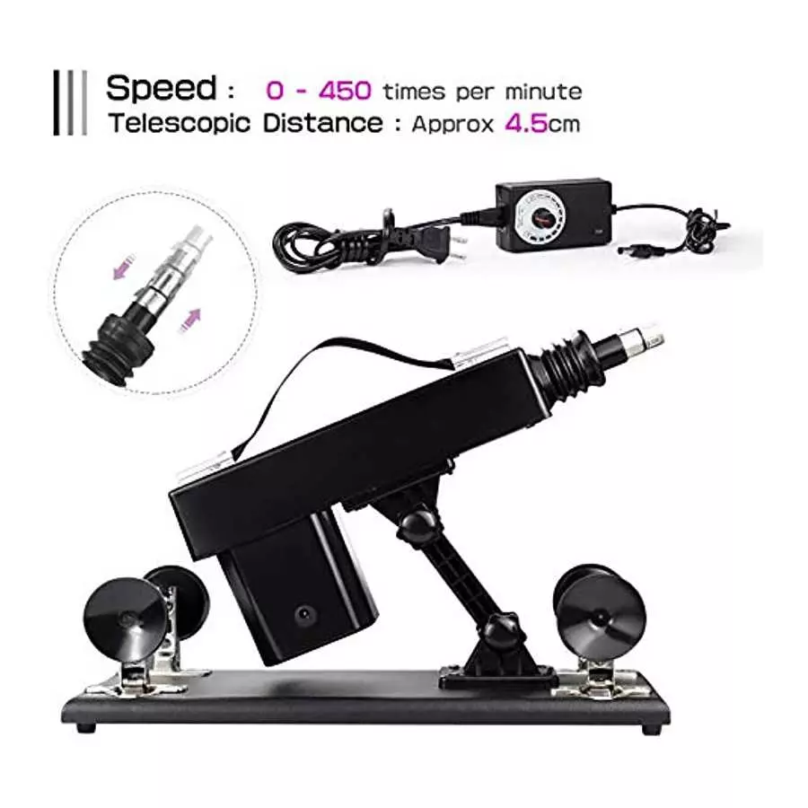 SEMOOX Automatic Sex Machine with Dildo Attachments, Adult Machine Thrustings for Women Telscopic Machine