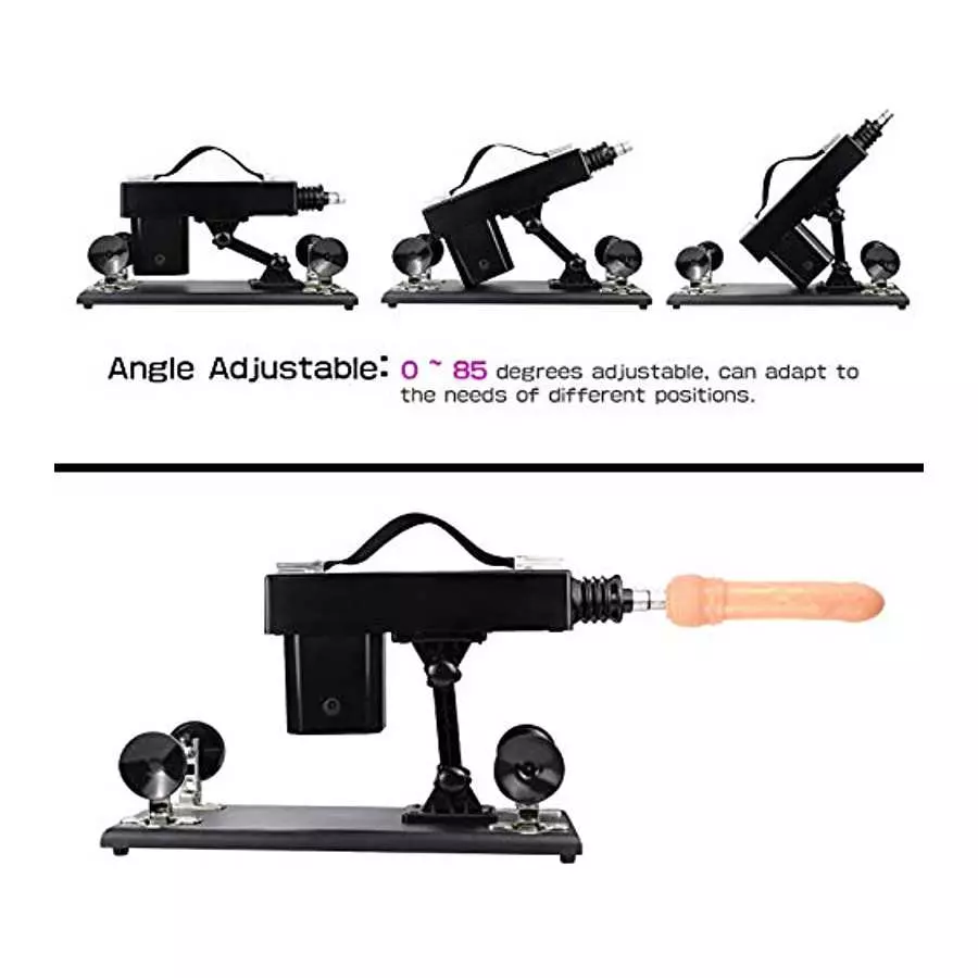 SEMOOX Automatic Sex Machine with Dildo Attachments, Adult Machine Thrustings for Women Telscopic Machine