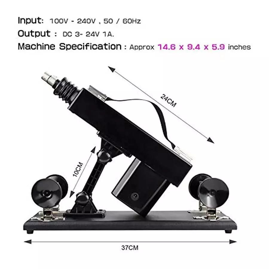 SEMOOX Automatic Sex Machine with Dildo Attachments, Adult Machine Thrustings for Women Telscopic Machine