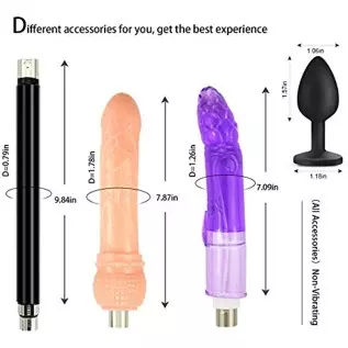 SEMOOX Automatic Sex Machine with Dildo Attachments, Adult Machine Thrustings for Women Telscopic Machine