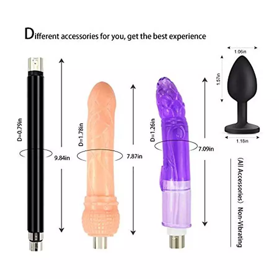 SEMOOX Automatic Sex Machine with Dildo Attachments, Adult Machine Thrustings for Women Telscopic Machine