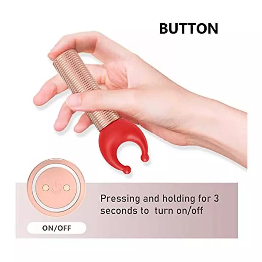 Mini Bullet Vibrator with 5 Replaceable Tips and 10 Vibration Modes, G Spot Couples Women Adult Sex Toy for Nipple Clit Anal, Fe