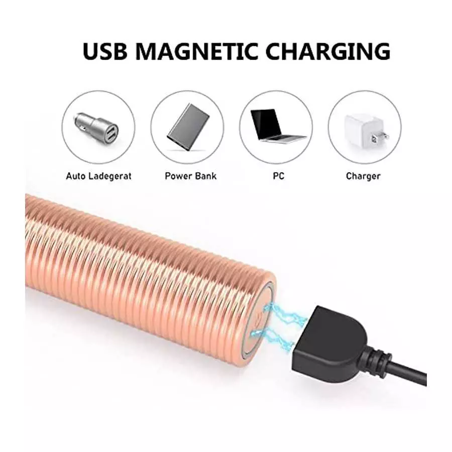 Mini Bullet Vibrator with 5 Replaceable Tips and 10 Vibration Modes, G Spot Couples Women Adult Sex Toy for Nipple Clit Anal, Fe