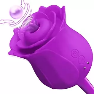 Rose Toy for Woman, Orgasms in 9s Women Toys for Pleasure Sex Clitoral Nipple G Spot Stimulator Rose Sex Stimulator for Women wi