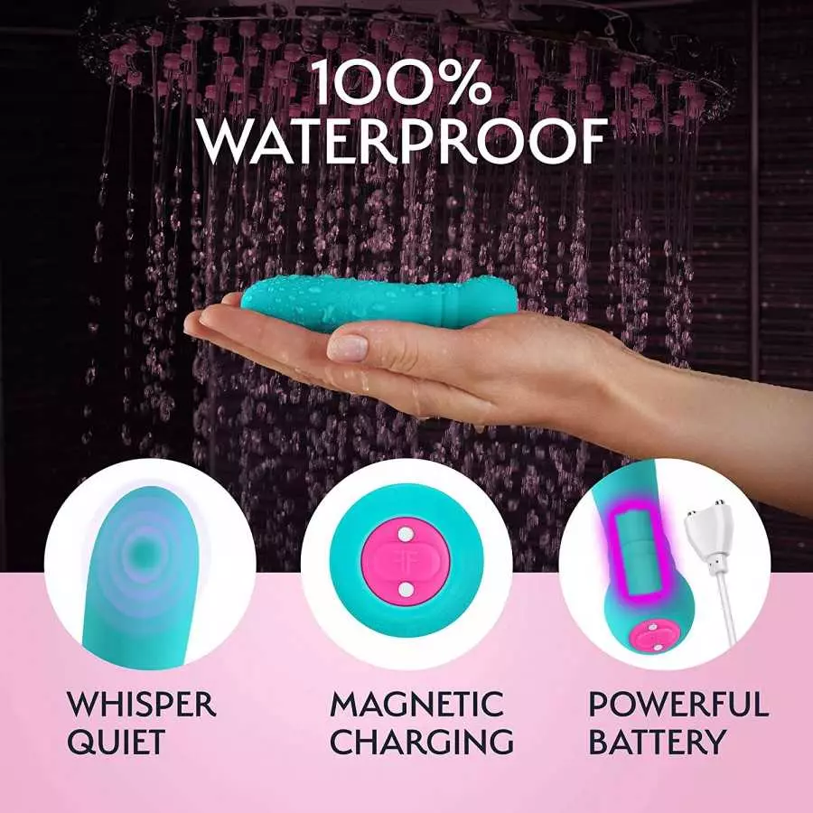 Femme Funn Ultra Bullet Vibrator - 20 Powerful Modes USB Rechargeable & Whisper Quiet Bullet Massager Vibrators for Women (Pink)