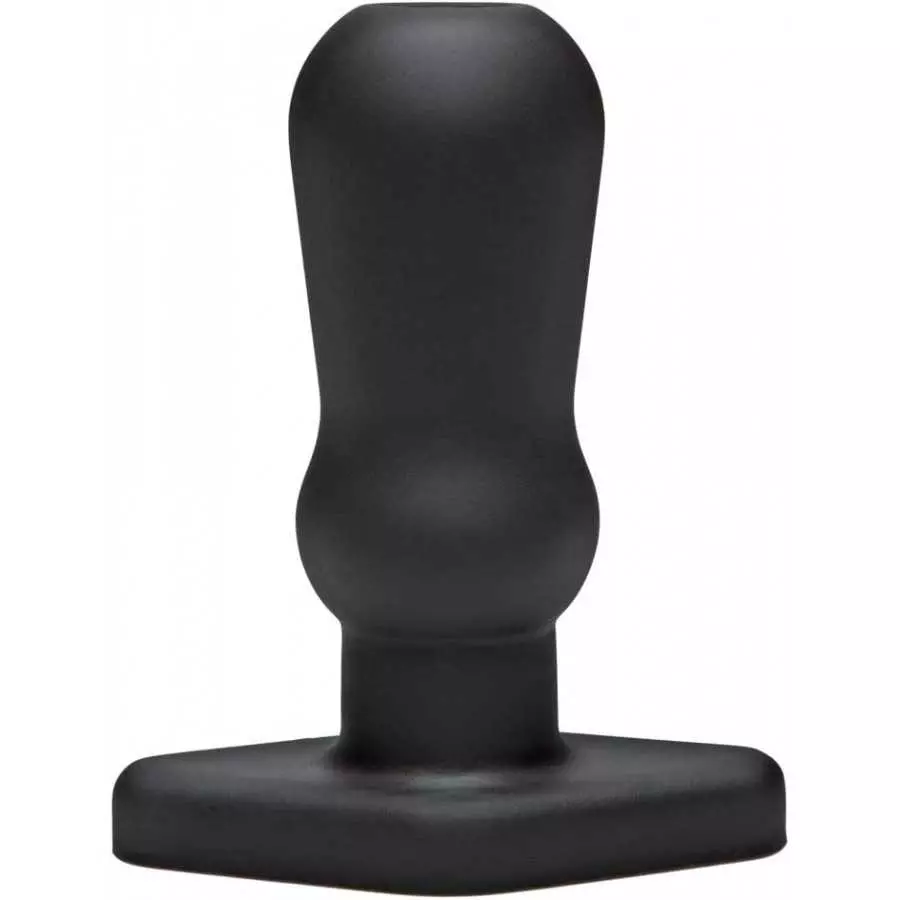 Doc Johnson Titanmen - Open Up - 4.5 Inch Hollow Tunnel Anal Plug with 5.35 Inch Girth - Flared Safety Base - Matte Finish - But