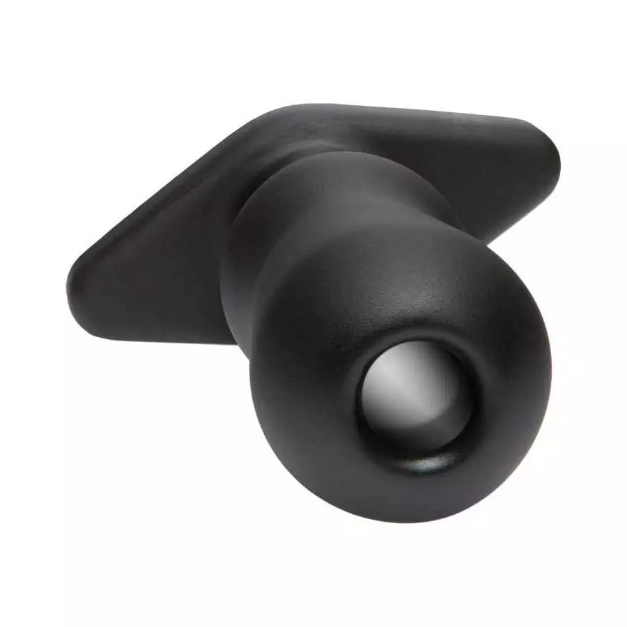 Doc Johnson Titanmen - Open Up - 4.5 Inch Hollow Tunnel Anal Plug with 5.35 Inch Girth - Flared Safety Base - Matte Finish - But