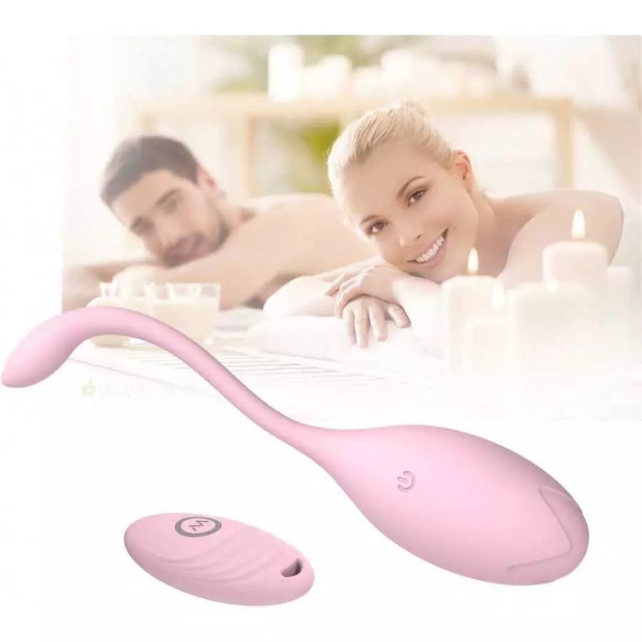 Woman Vibrating Eggs Toys, Bullet Vibrators Pelvic Exercise Trainer for Women (Purple)