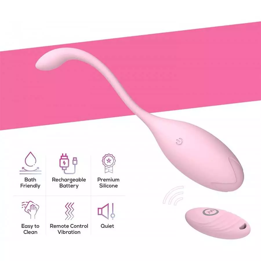 Woman Vibrating Eggs Toys, Bullet Vibrators Pelvic Exercise Trainer for Women (Purple)