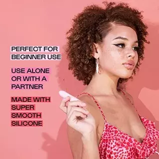 Unbound Zip Bullet Vibrator – Powerful & Waterproof Bullet Vibrator Toy – Clitoral Vibrator Made from Body-Safe Silicone – Cordl