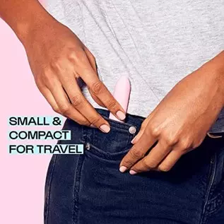 Unbound Zip Bullet Vibrator – Powerful & Waterproof Bullet Vibrator Toy – Clitoral Vibrator Made from Body-Safe Silicone – Cordl