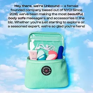 Unbound Zip Bullet Vibrator – Powerful & Waterproof Bullet Vibrator Toy – Clitoral Vibrator Made from Body-Safe Silicone – Cordl