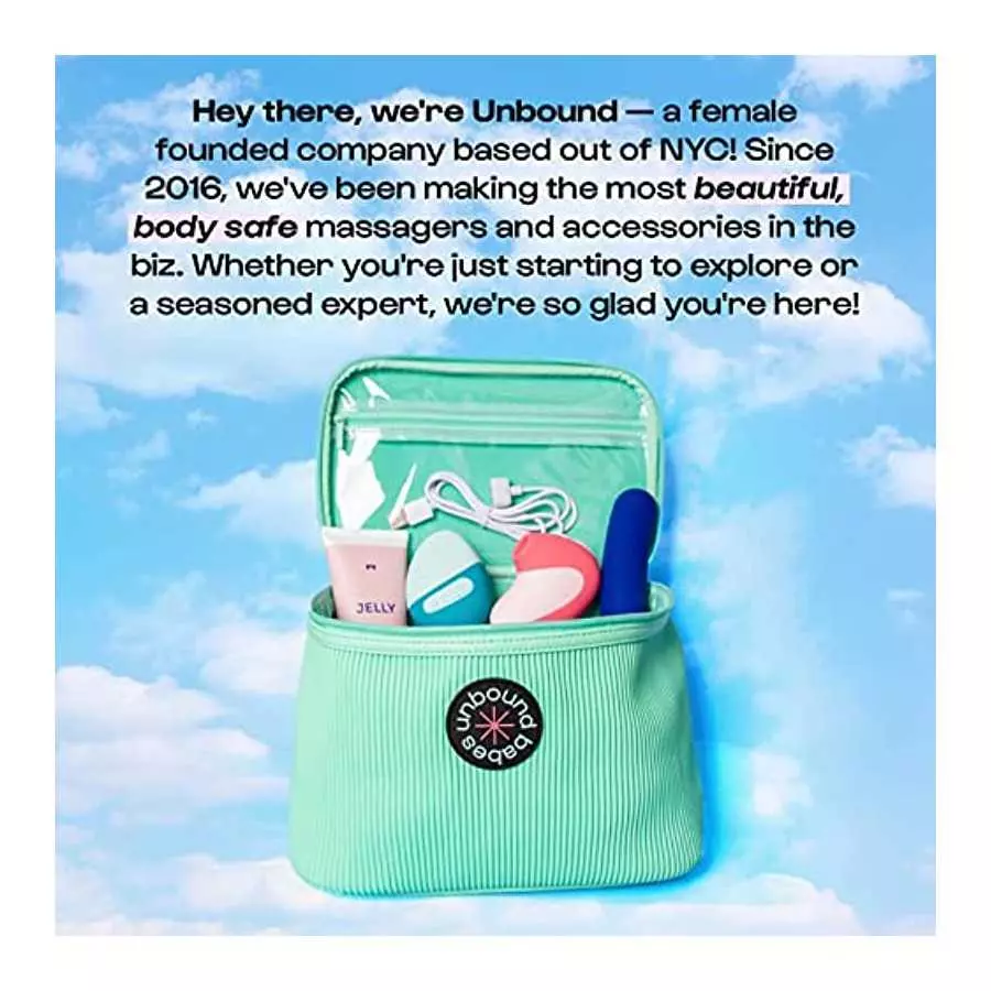 Unbound Zip Bullet Vibrator – Powerful & Waterproof Bullet Vibrator Toy – Clitoral Vibrator Made from Body-Safe Silicone – Cordl