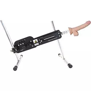 AKKAJJ Unisex Multi-Speed Thrusting Machine Suit with Attachments, Variety of Accessories Replaceable (A5 Black)