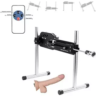 AKKAJJ Unisex Multi-Speed Thrusting Machine Suit with Attachments, Variety of Accessories Replaceable (A5 Black) AKKAJJ Unisex Multi-Speed Thrusting Machine Suit with Attachments, Variety of Accessories Replaceable (A5 Black)