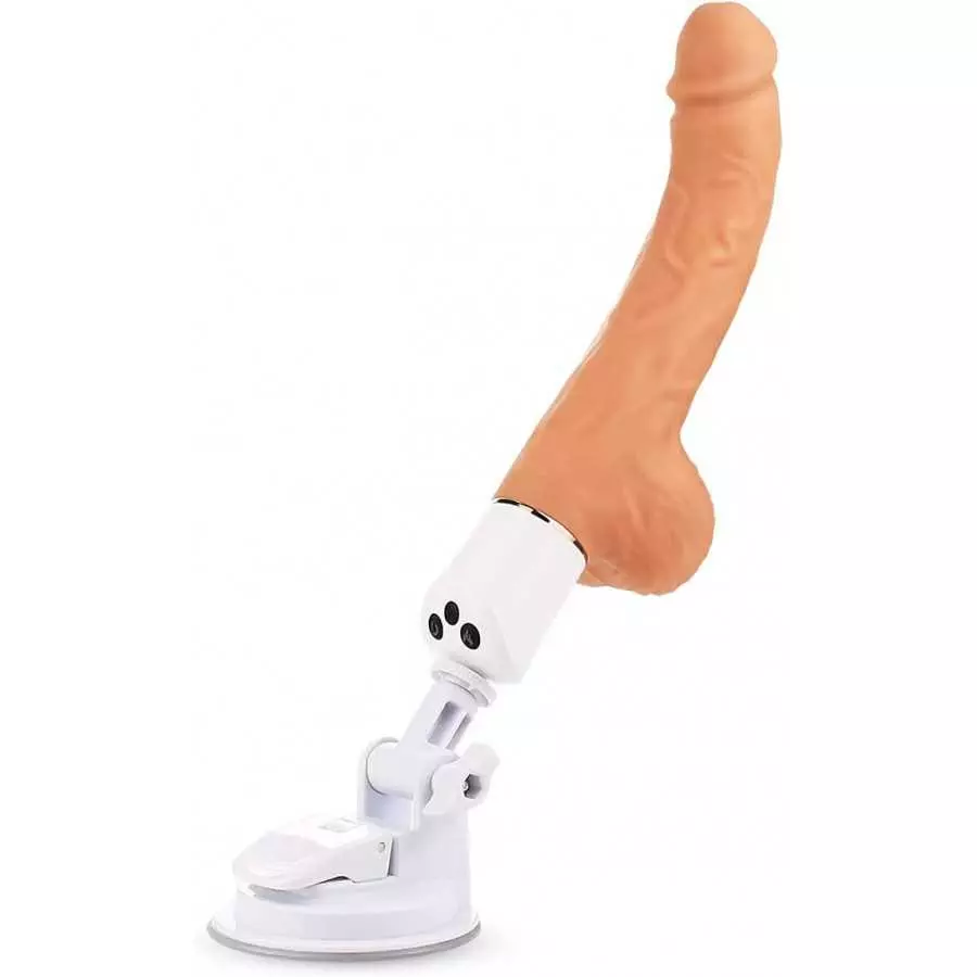 SEMOOX Realistic Vibrating Dildo Sex Machine Adult Sex Toys with Thrusting &Vibrating Modes Strong Suction Cup for Hands Free