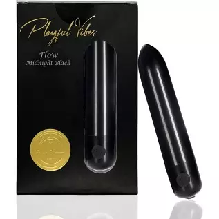 Bullet Massager Adult Toy - Premium and Rechargeable Lipstick Size Vibrator - Waterproof in Vibrant Colors (Rose)