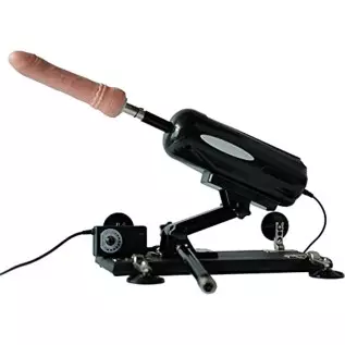 FREDORCH Basic Sex Machine with 3XLR Connector Attachments Adult Toys with Dildo FREDORCH Basic Sex Machine with 3XLR Connector Attachments Adult Toys with Dildo