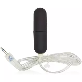 CalExotics Sterling Collection - Wired Bullet Egg Vibrator - Remote Control Sex Toys for Couples - Adult Vibe Massager - Black -