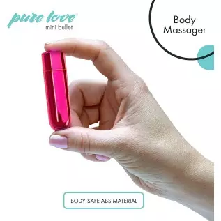 Pure Love Mini Bullet Vibrator, Rechargeable, Travel Size, Adult Sex Toy, Pink Color Pure Love Mini Bullet Vibrator, Rechargeable, Travel Size, Adult Sex Toy, Pink Color